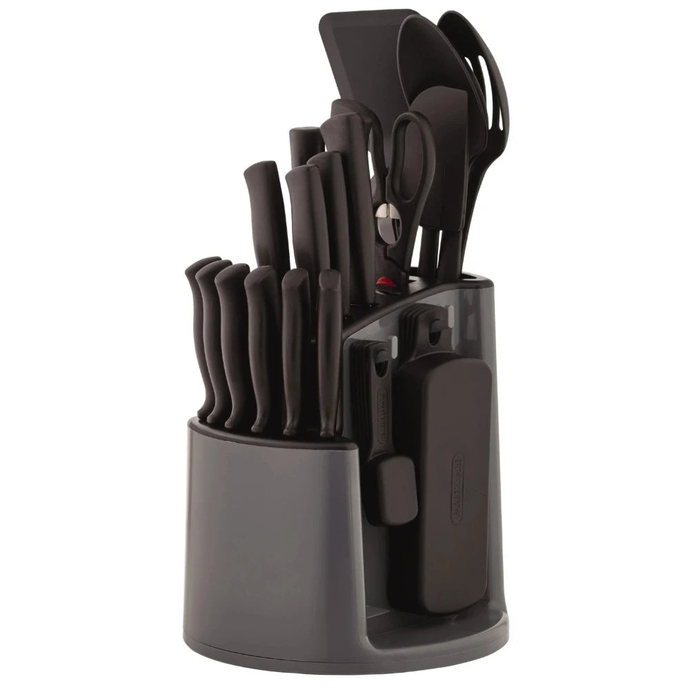 Classic Rotary Stainless Steel Knife And Tool Set For Kitchen