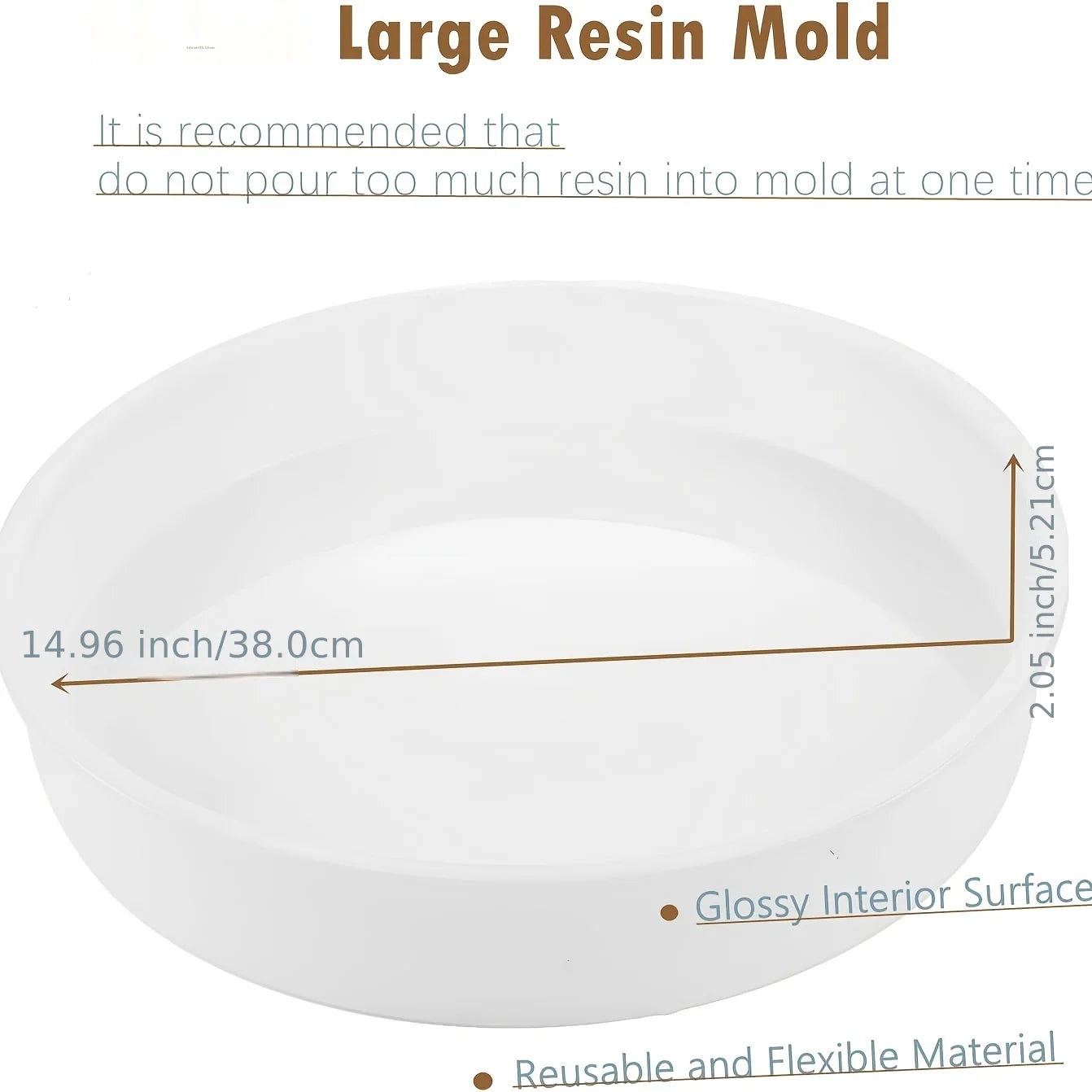 Qu Gofang Silicone Resin Molds for Epoxy Tables and Boards
