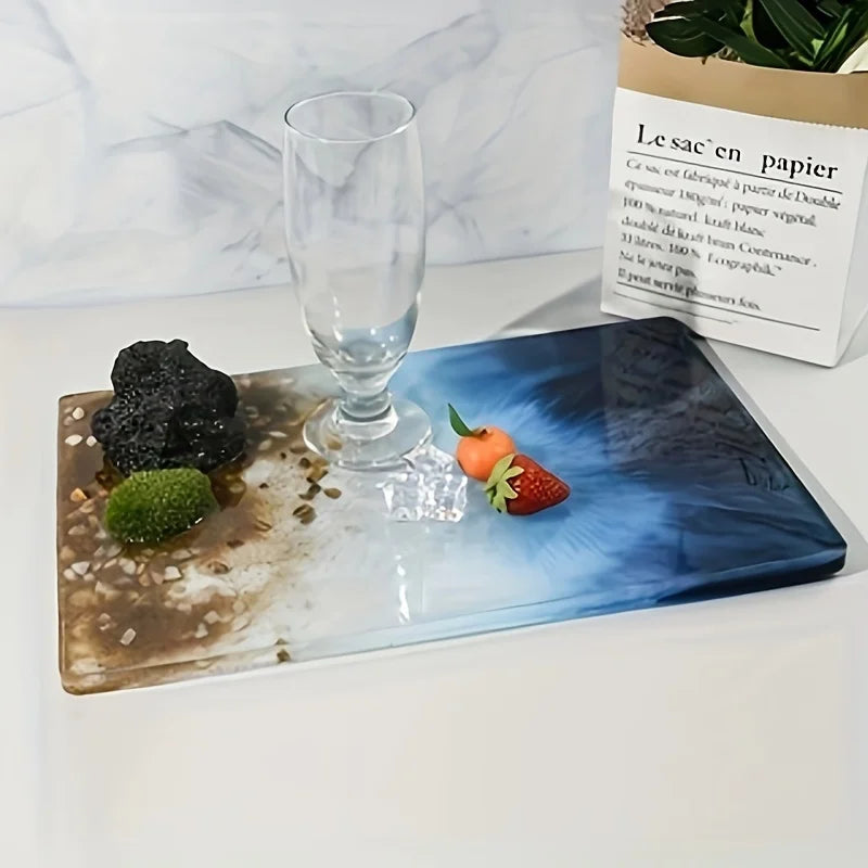 Qu Gofang Silicone Mold Resin Art Board Rectangular