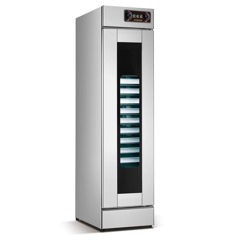 Commercial 16-Tier Fermentation Cabinet for Buns, Bread, Pizza, and Yogurt Stainless Steel Steamer with Proofing (Customized)