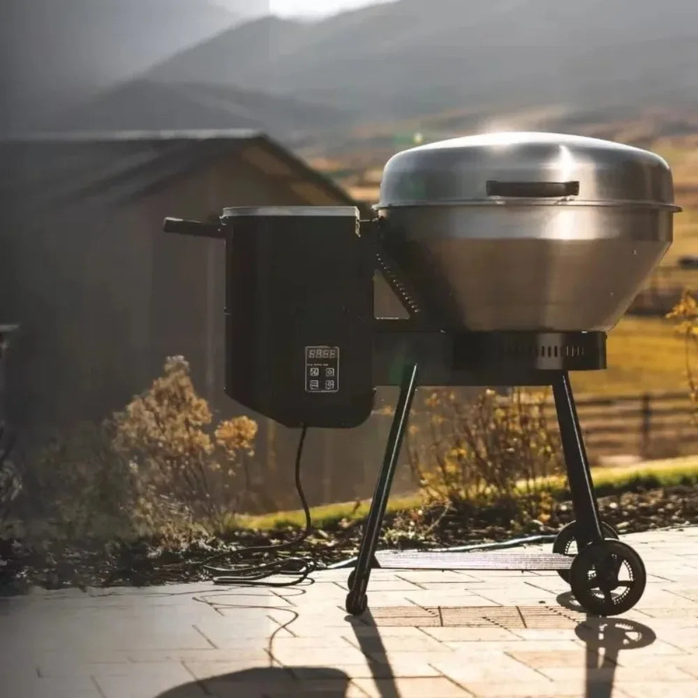 General Use RTB380 Bullseye Pellet GrillMasterPro Electric Smoker Outdoor Barbecuing