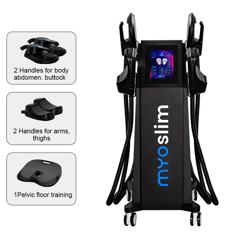 Nova Upgrade 6500W EMS Body Sculpting Machine EMS/myoslim Professional Body Contouring Device with 200HZ
