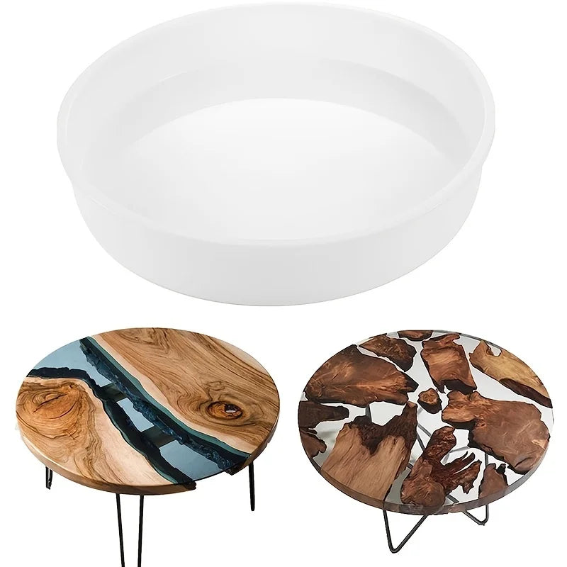 Qu Gofang Resin Molds Silicone Epoxy Table Mold