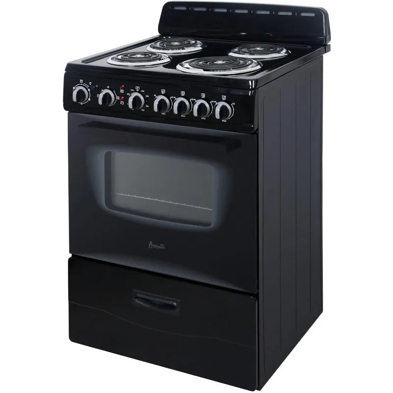 Avanti ERU240P1B Electric Range Oven With Framed Glass Door