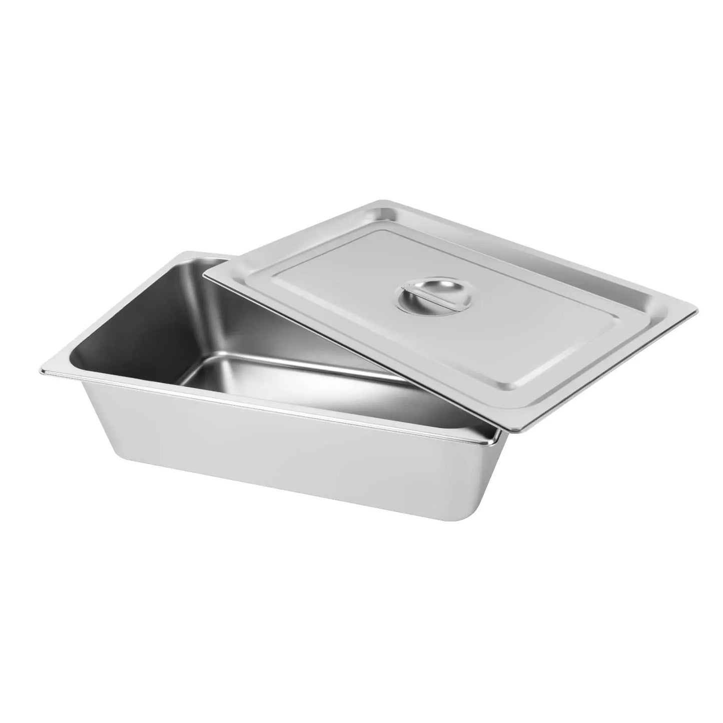 Stainless Steel Hotel Pan With Lid 4 Pack For Catering