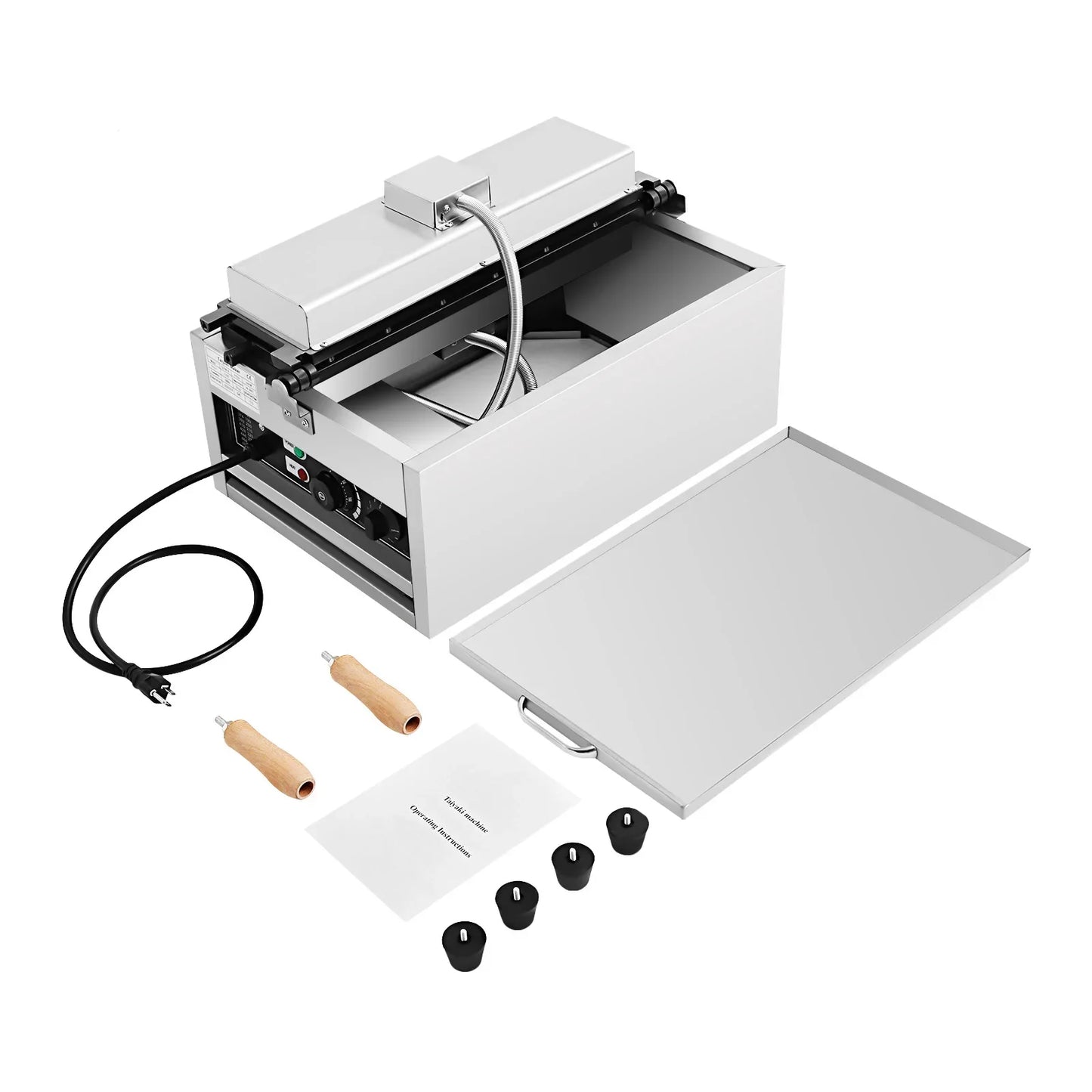 Sweetmile Fish Shape Waffle Maker With Six Slots And Nonstick