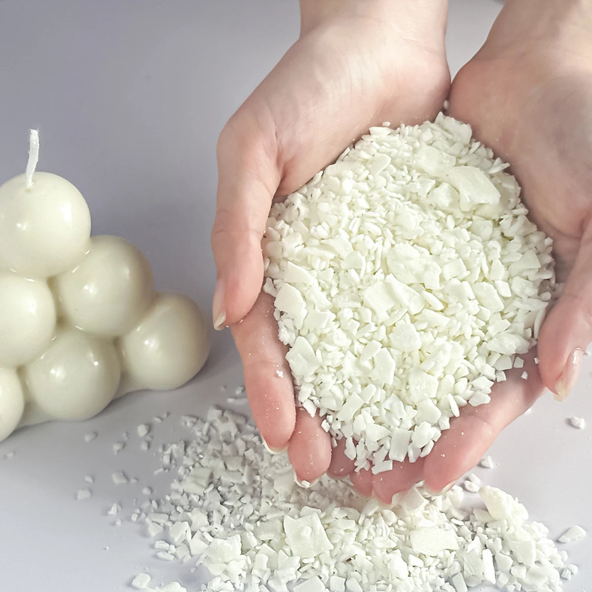 High-concerned Pure Soy Wax and Paraffin Blend for Aromatherapy Candles and DIY Crafts