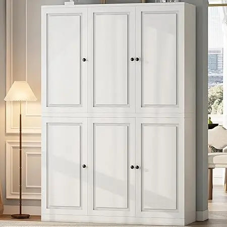 Cupboa Kitchen Pantry Storage Cabinet With Six Doors