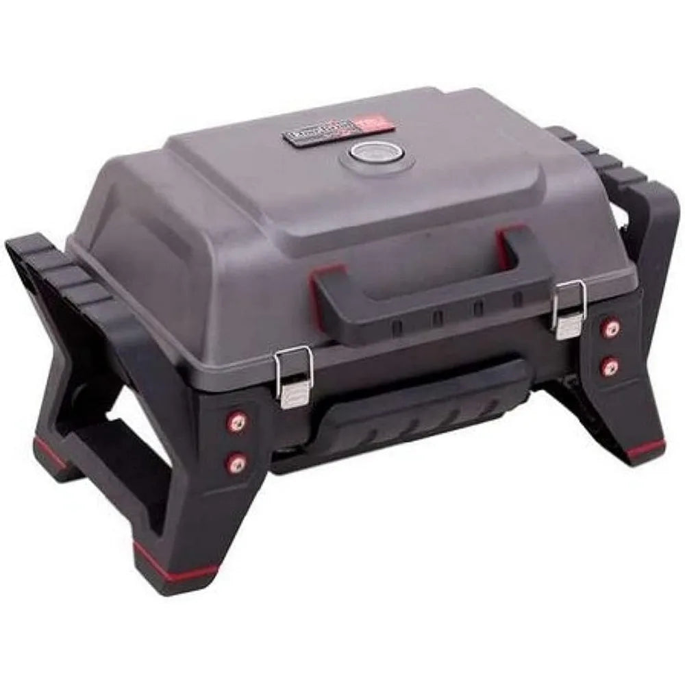 Charbroil Grill2Go X200 Amplifire Portable One Burner Propane Gas Grill Stainless Steel