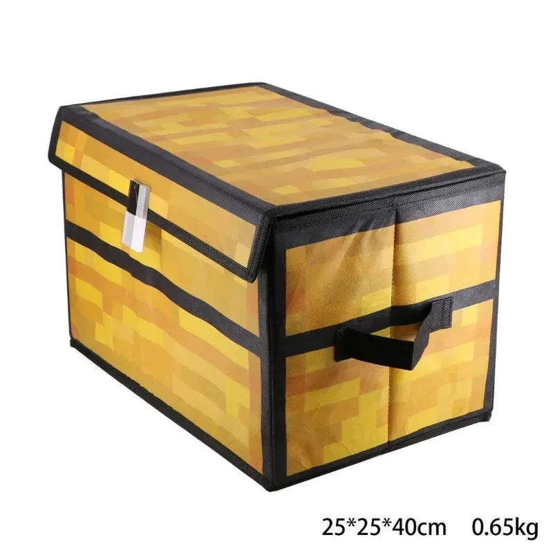MineCraftion Chest Storage Box Capacity Foldable Dustproof Organizer