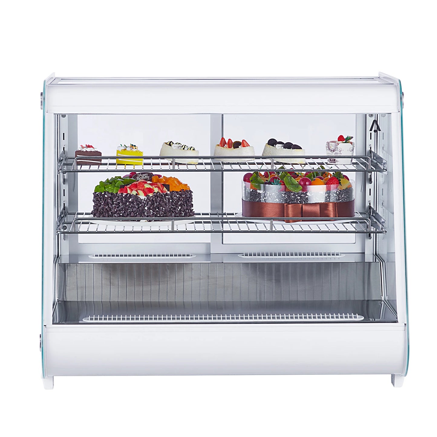 Acekool Commercial Pastry Display Refrigerator With Tempered Glass Door