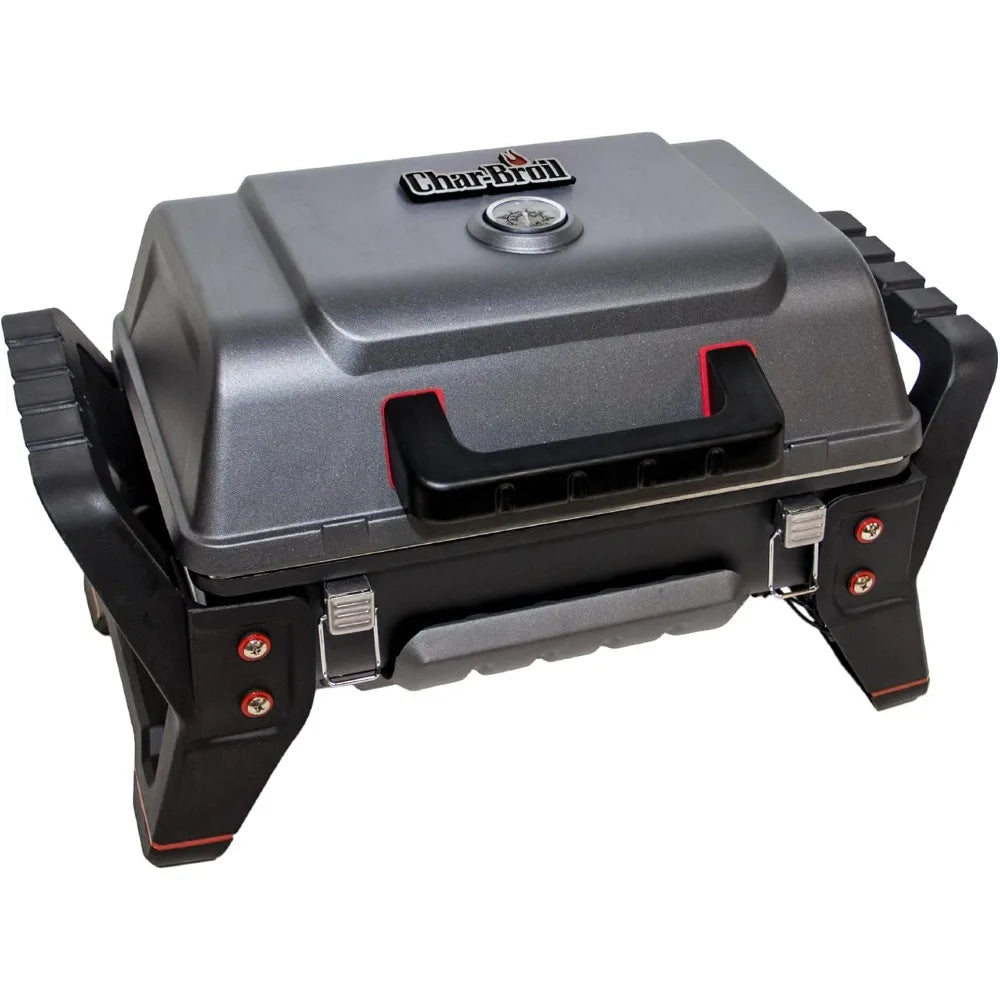 Charbroil Grill2Go X200 Amplifire Portable One Burner Propane Gas Grill Stainless Steel
