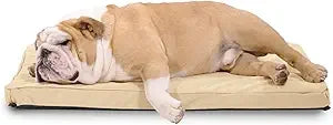 RBXCBreed Tough Rip Stop Orthopedic Dog Bed With Removable Cover