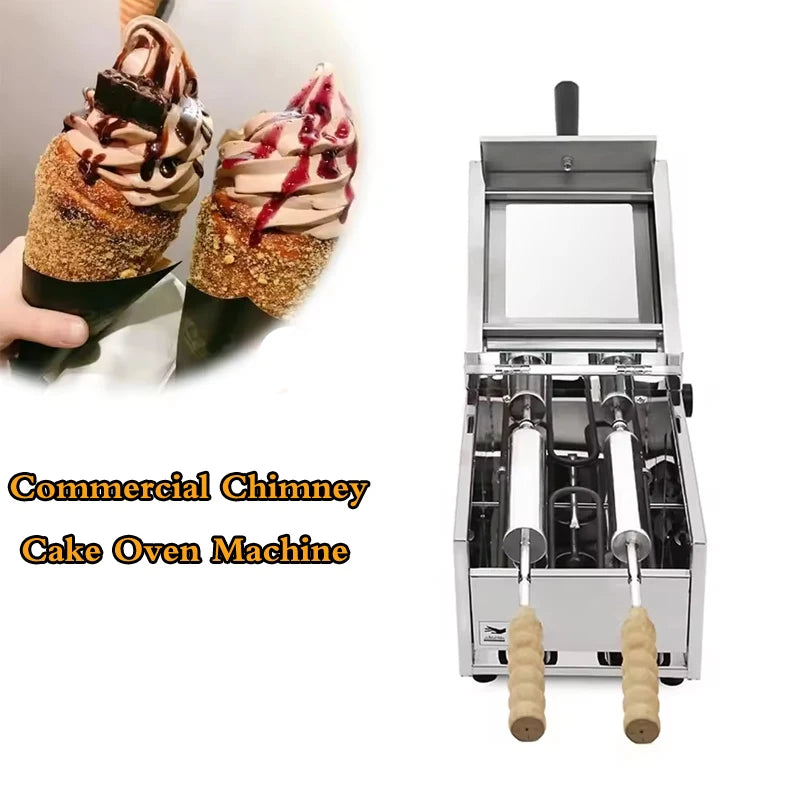 Quick Shipment 220V Commercial Kurtos Kalacs Oven Machine Snack Maker Chimney Cake Machine