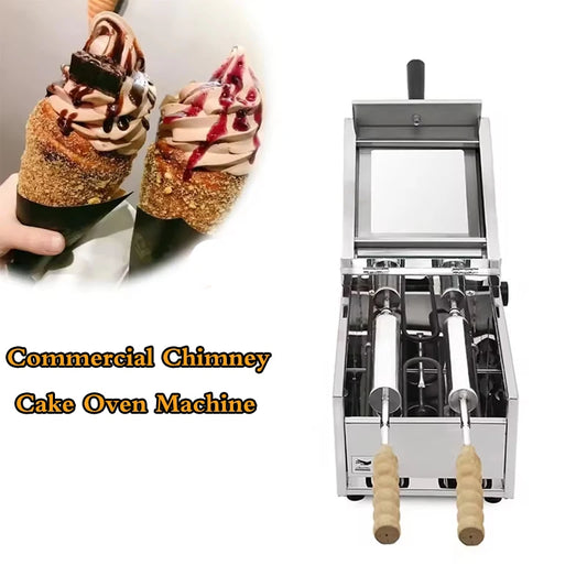 Quick Shipment 220V Commercial Kurtos Kalacs Oven Machine Snack Maker Chimney Cake Machine
