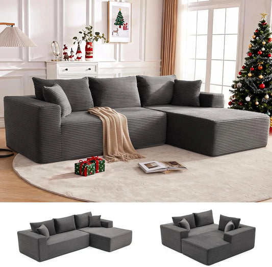 Cloud Sectional Sofa Modular Deep Seat Living Room