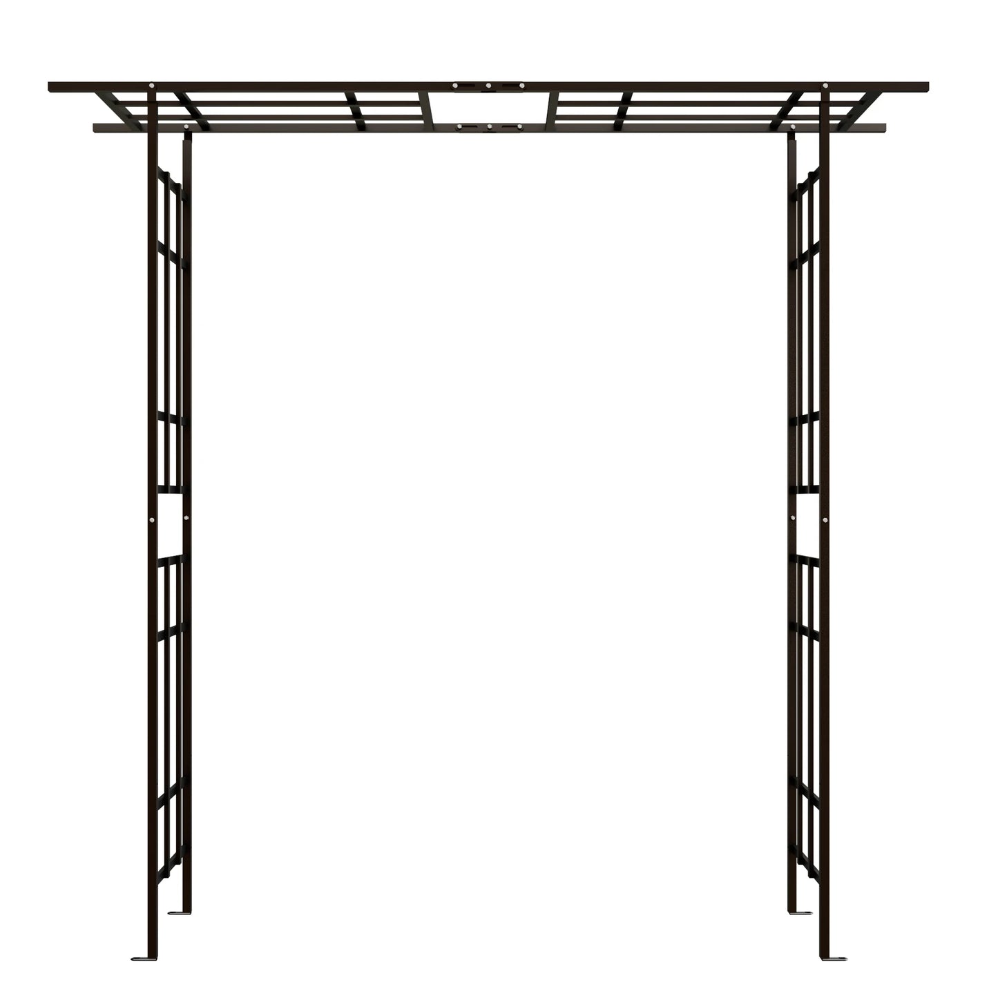 Origin Weather-Resistant Metal Garden Archway Structure With Adjustable Climbing Plants
