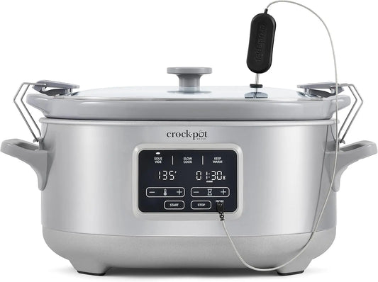 Iosn Programmable MultiFunctional Slow Cooker With Sous Vide ProfessionalGrade Timer