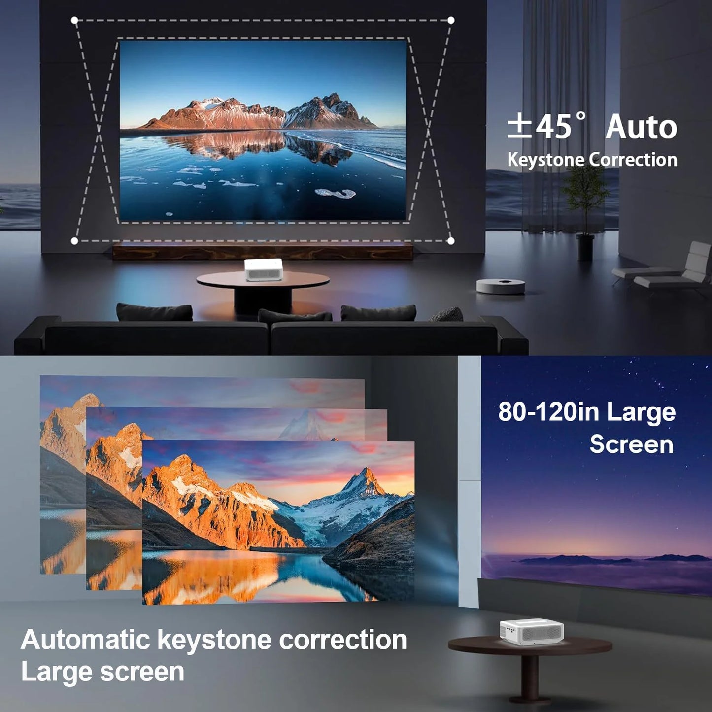 XNANOB X1 T972 4K Smart Projector Android 9 Quad Core