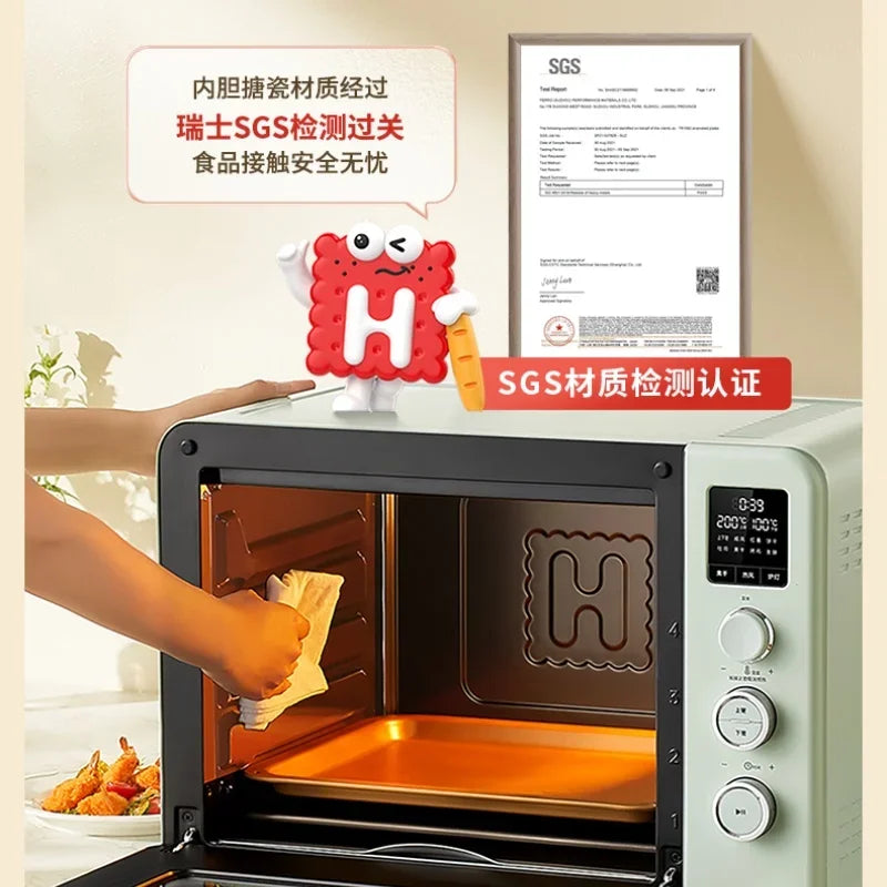 SAINTCIAGAC C40 Electric Oven ConvectionStainlessSteelAllinOne 40L CapacityOf40Liters