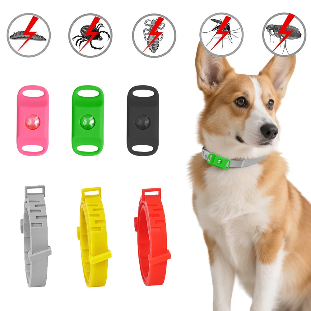 Natural Flea And Tick Pendant Collar For Dogs And Cats