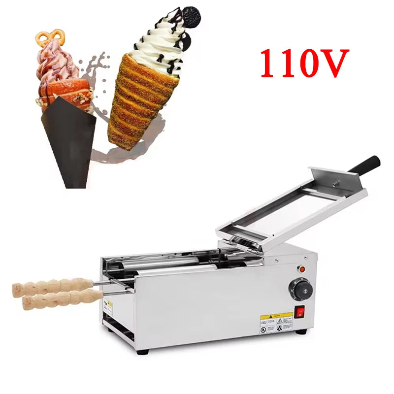Quick Shipment 220V Commercial Kurtos Kalacs Oven Machine Snack Maker Chimney Cake Machine