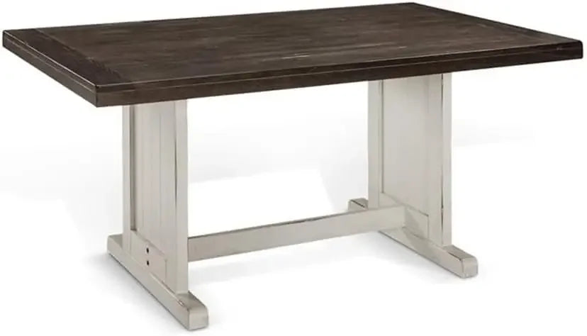 XMSJ Farmhouse Wood Kitchen Corner Breakfast Nook Set With Hidden Storage Unit For Kitchens